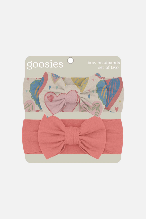 Goosies Bow Headband Set in Lovestruck