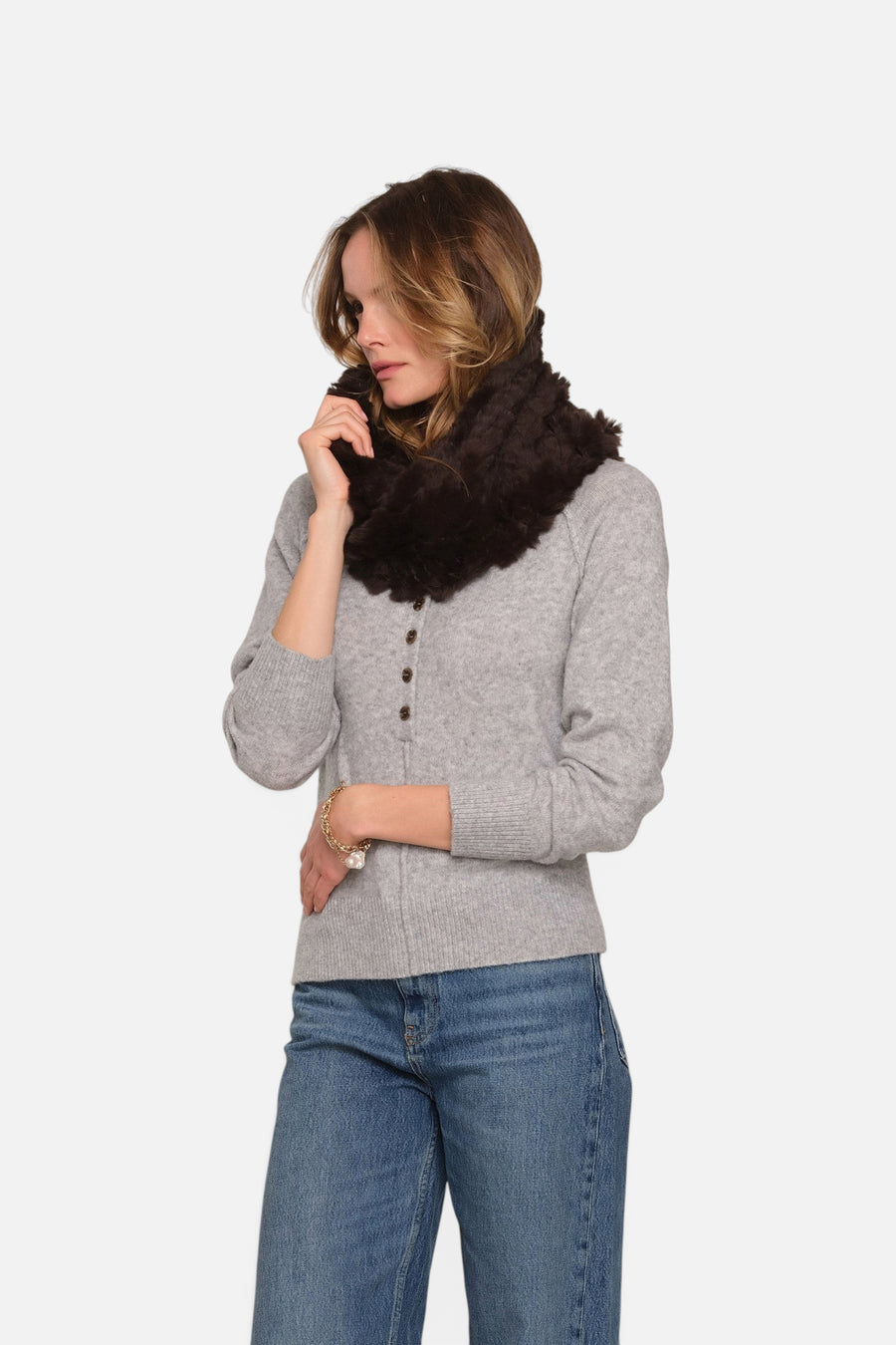 Heartloom Enya Scarf in Bittersweet – alternate