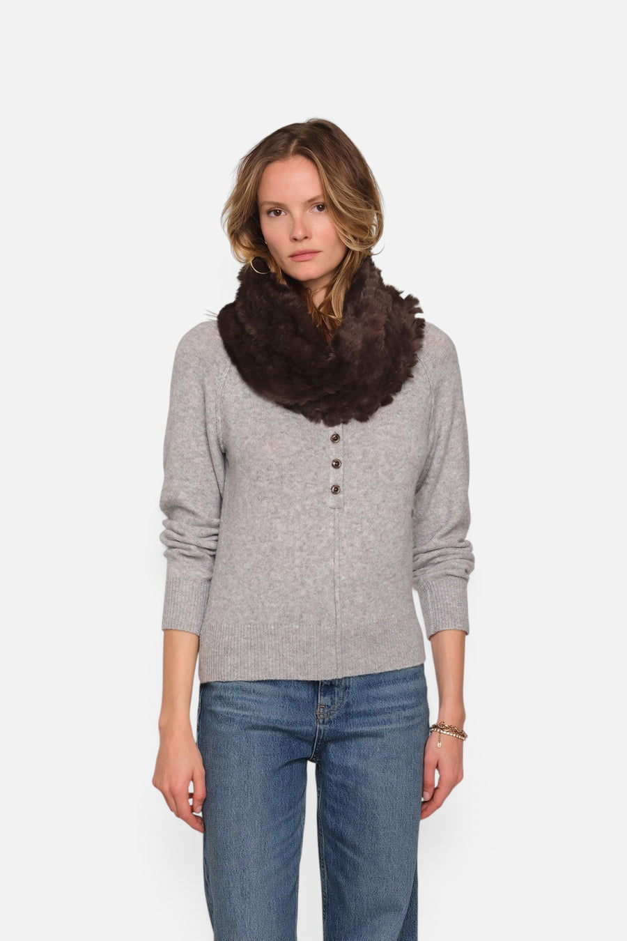 Heartloom Enya Scarf in Bittersweet – front view