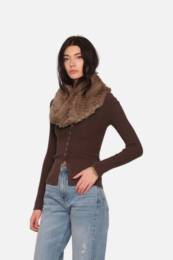 Heartloom Enya Scarf in Taupe