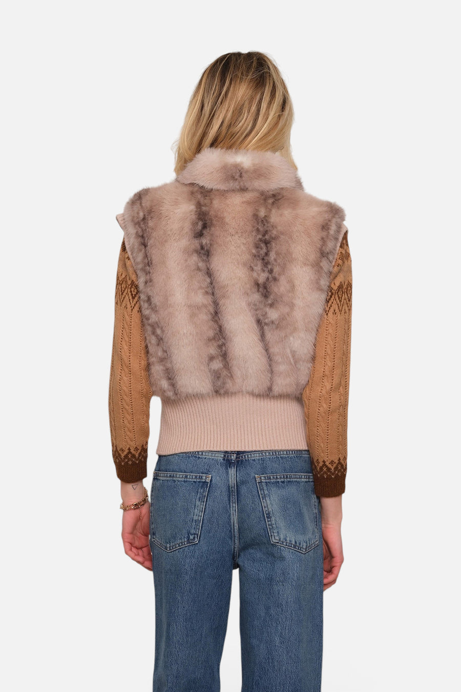 Heartloom Women's Ayra Vest in Fox – back view