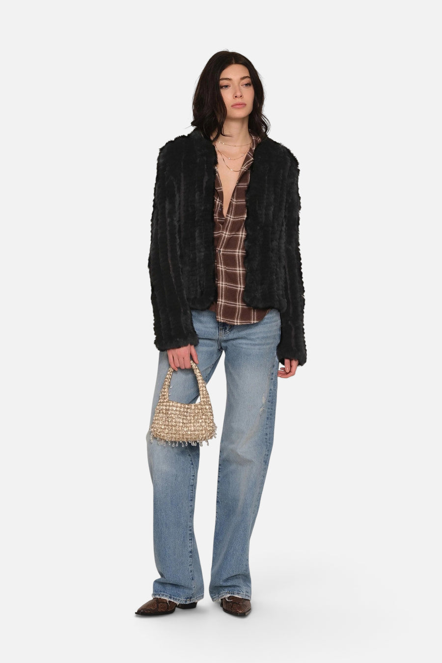 Heartloom Women's Rosa Jacket in Black – back view