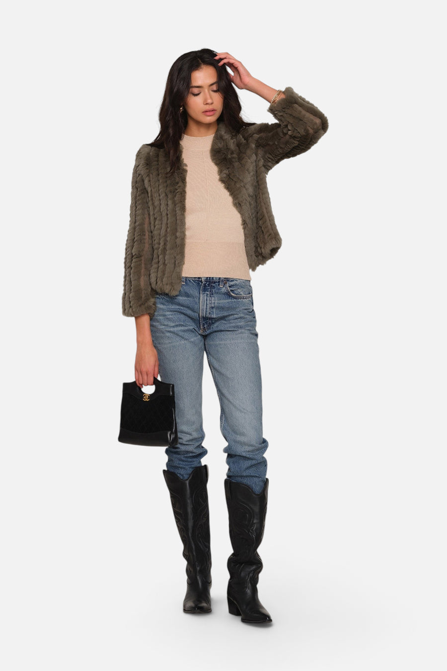 Heartloom Women's Rosa Jacket in Moss – alternate