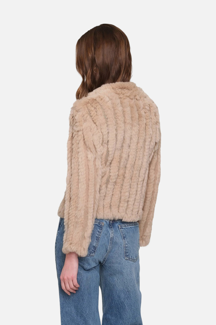 Heartloom Women's Rosa Jacket in Wheat – side view