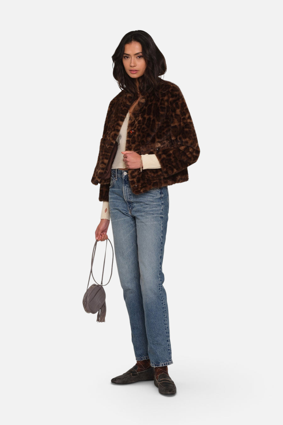 Heartloom Women's Tristan Coat in Leopard – alternate