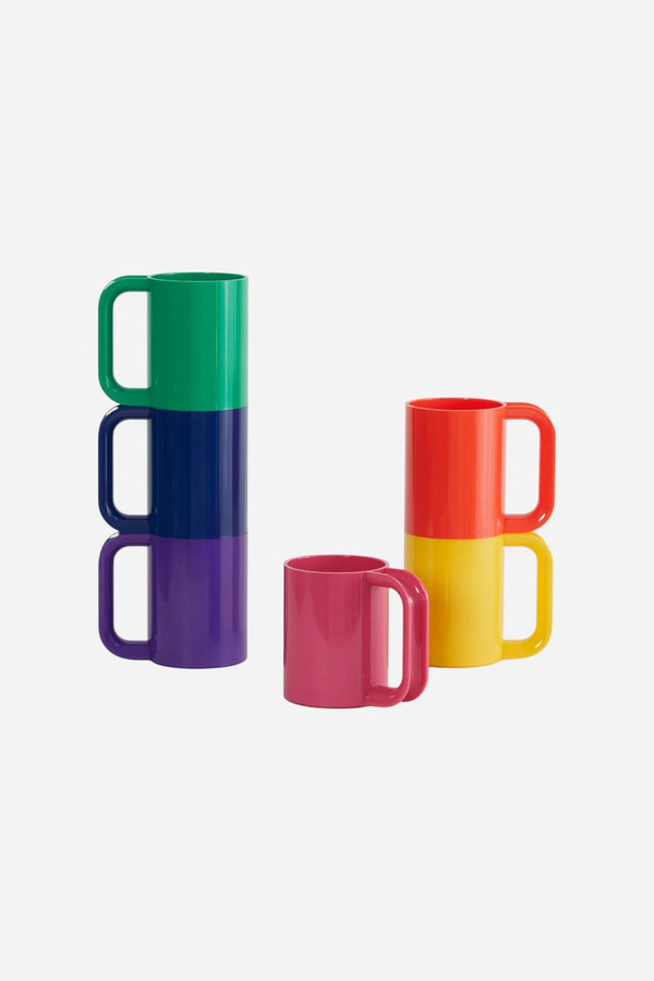 Heller Max Dinnerware Maxmug | Set of 6 in Rainbow