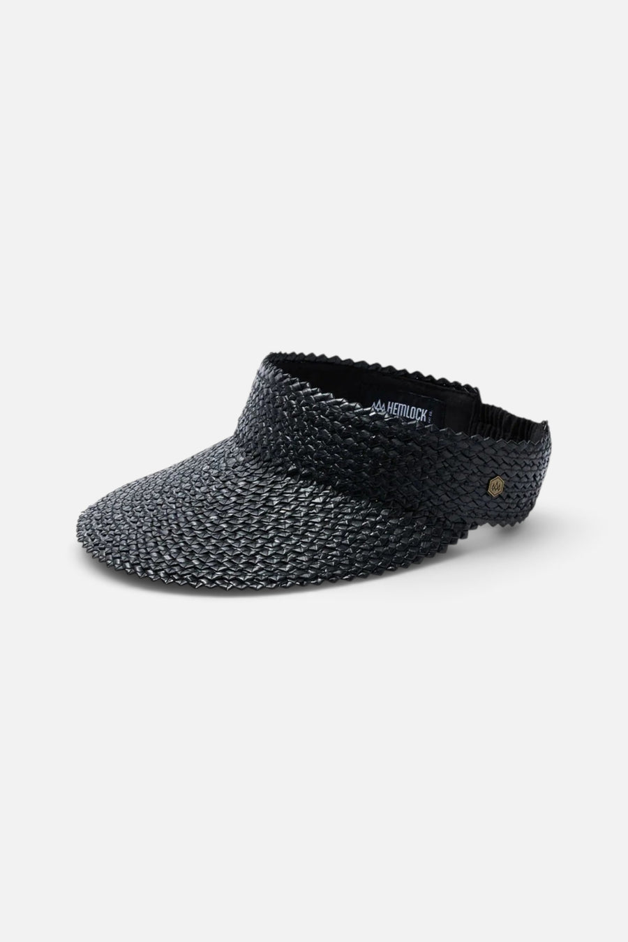 Hemlock Capri Visor In Onyx – front view
