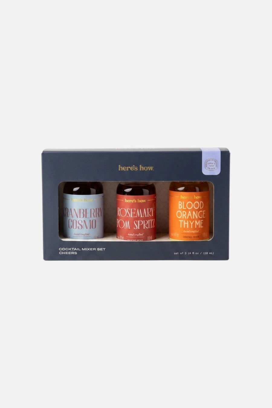 Here's How Cheers Mini Mixers, Set of 3 – flat lay