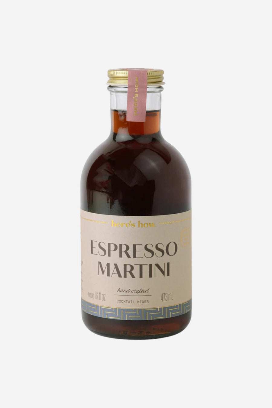 Here's How Espresso Martini Crafted Cocktail Mixer – front view