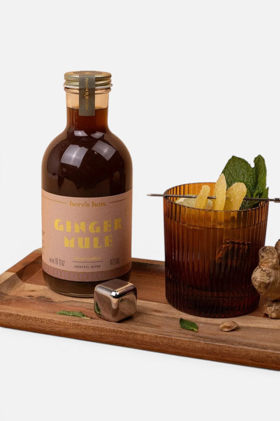 Here's How Ginger Mule Mixer – front view