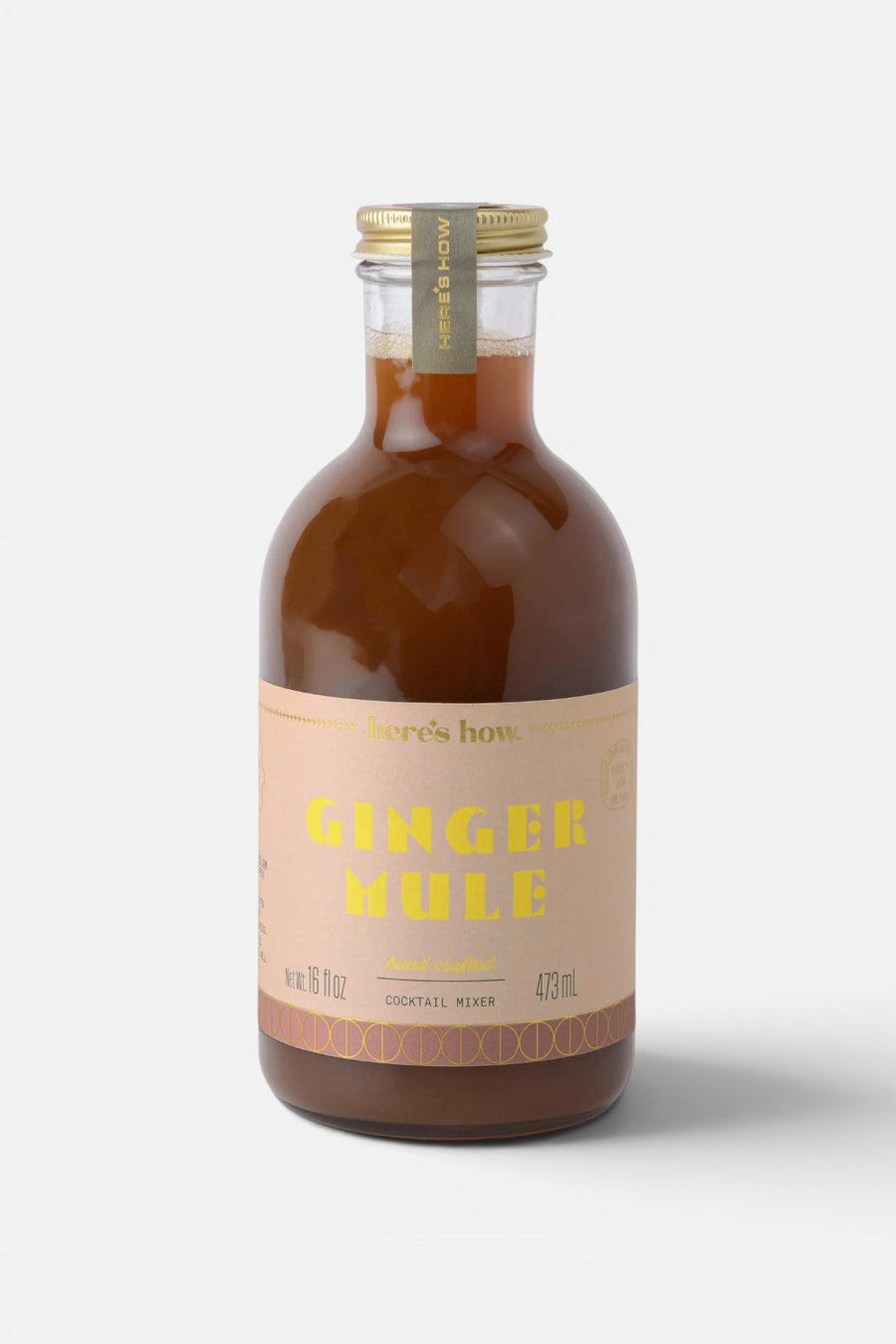 Here's How Ginger Mule Mixer – side view
