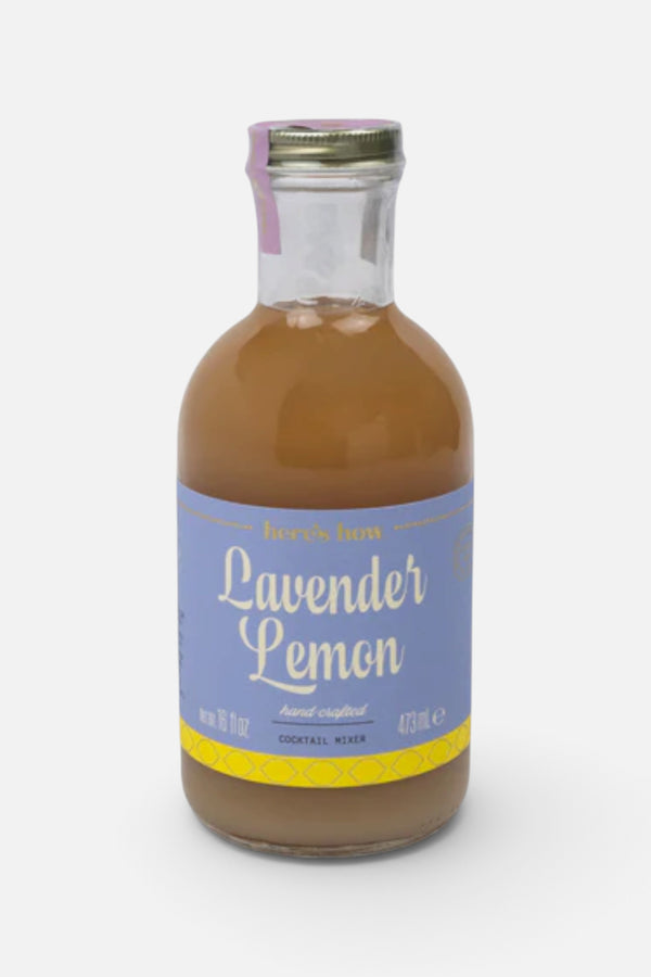 Here's How Lavender Lemon Mixer