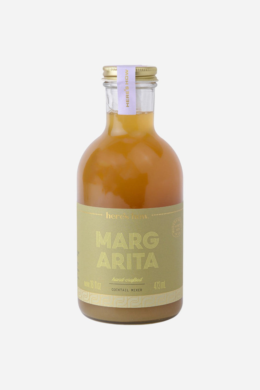 Here's How Margarita Crafted Cocktail Mixer – front view