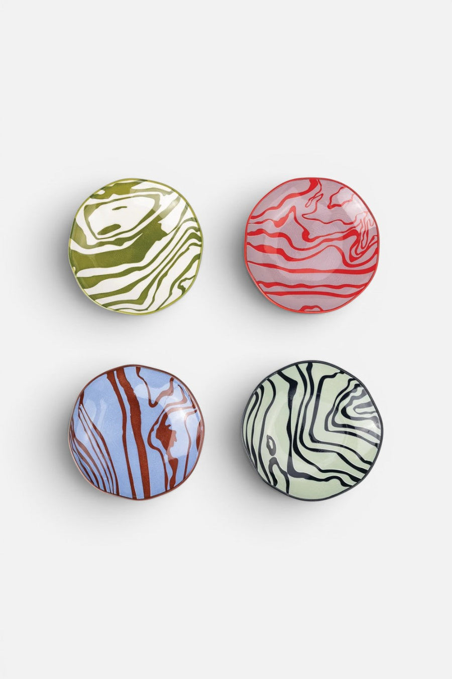 Here's How Marley Contour Appetizer Plates – front view