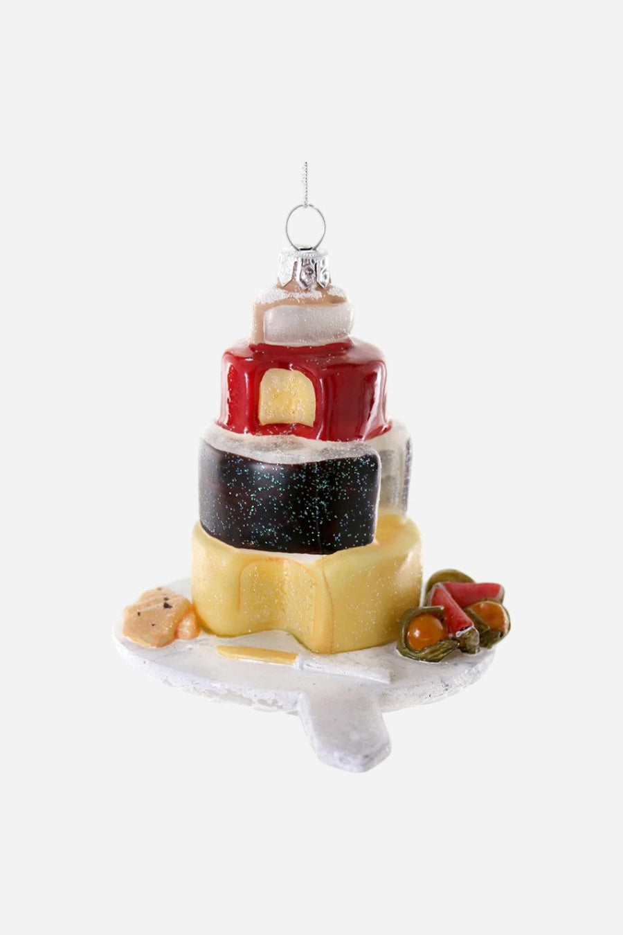 Heritage Cheeses Ornament – front view
