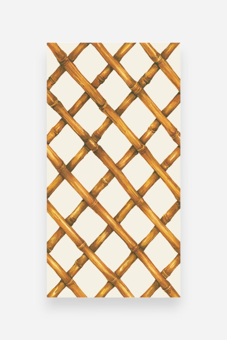 Hester & Cook Bamboo Lattice Guest Napkin – front view