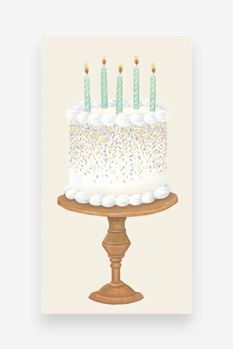 Hester & Cook Birthday Cake Guest Napkin – front view