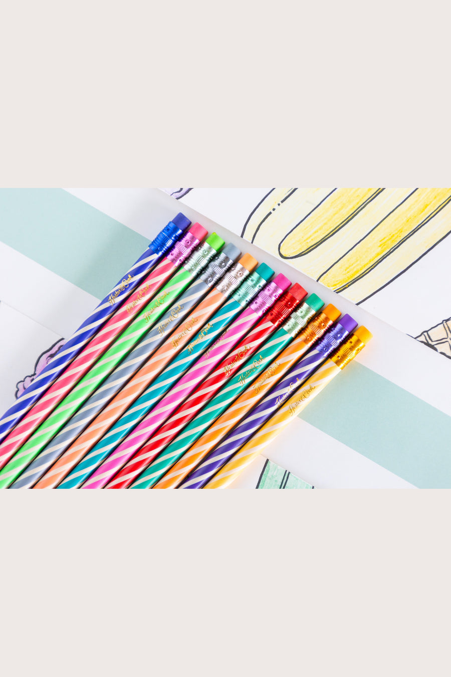 Hester & Cook Colored Pencils – detail