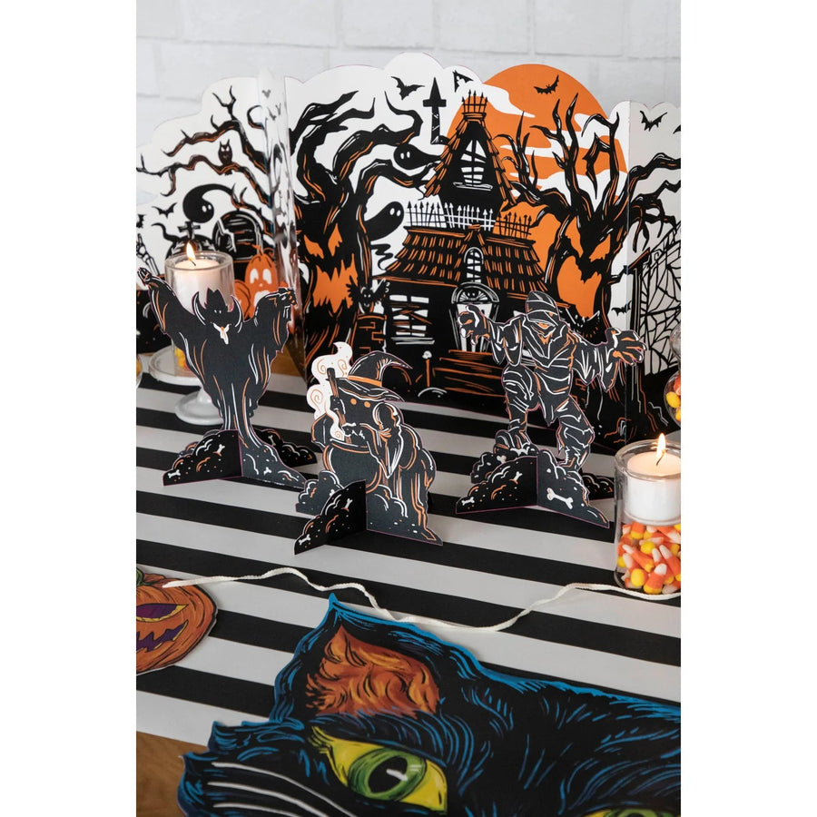 Hester & Cook Monster Mash Table Ornaments – back view