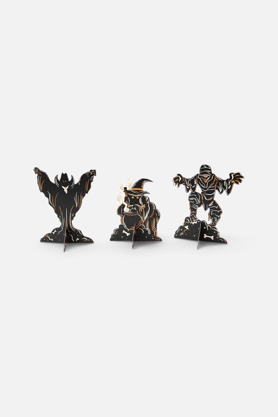 Hester & Cook Monster Mash Table Ornaments – front view