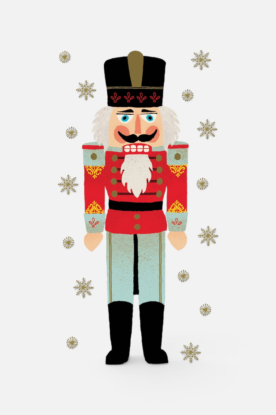 Hester & Cook Nutcrackers Guest Napkins – front view
