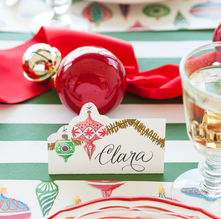 Hester & Cook Ornaments Place Card S/12 – back view