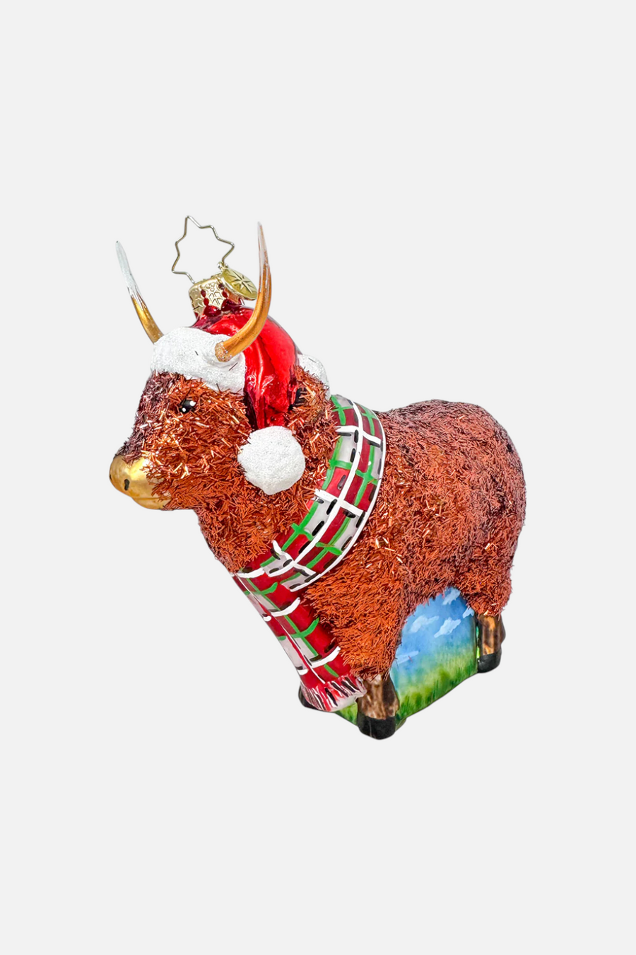 Highland Holiday Ornament – back view