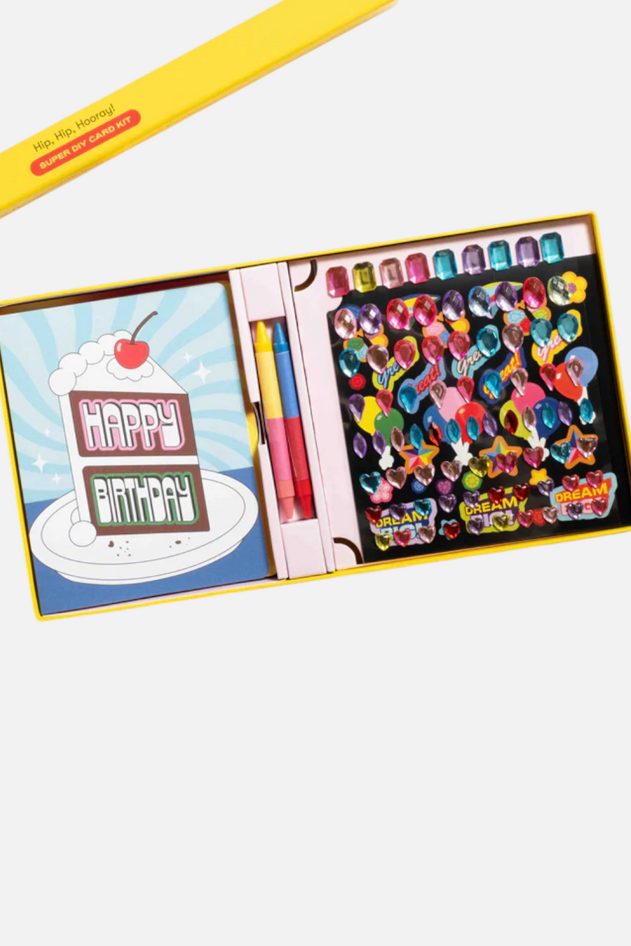 Hip, Hip, Hooray DIY Card Kit – side view