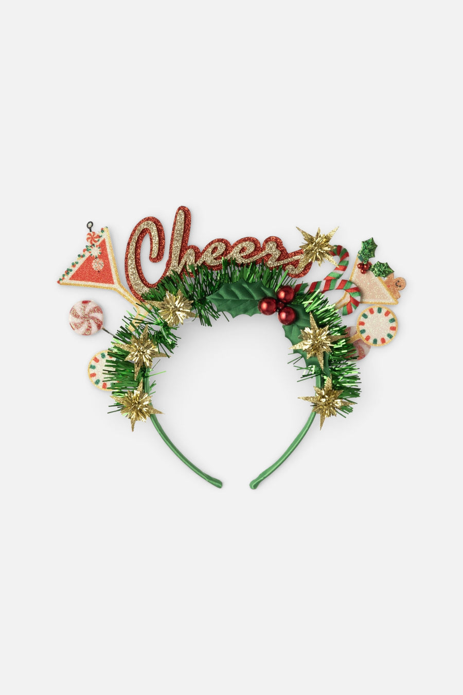 Holiday Cheers Headband – front view