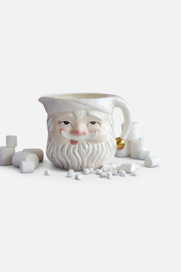 Holiday Papa Noel Santa Pitcher