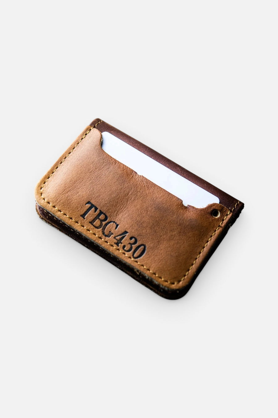 Holtz Leather Co. Great Bambino Front Pocket Wallet – side view