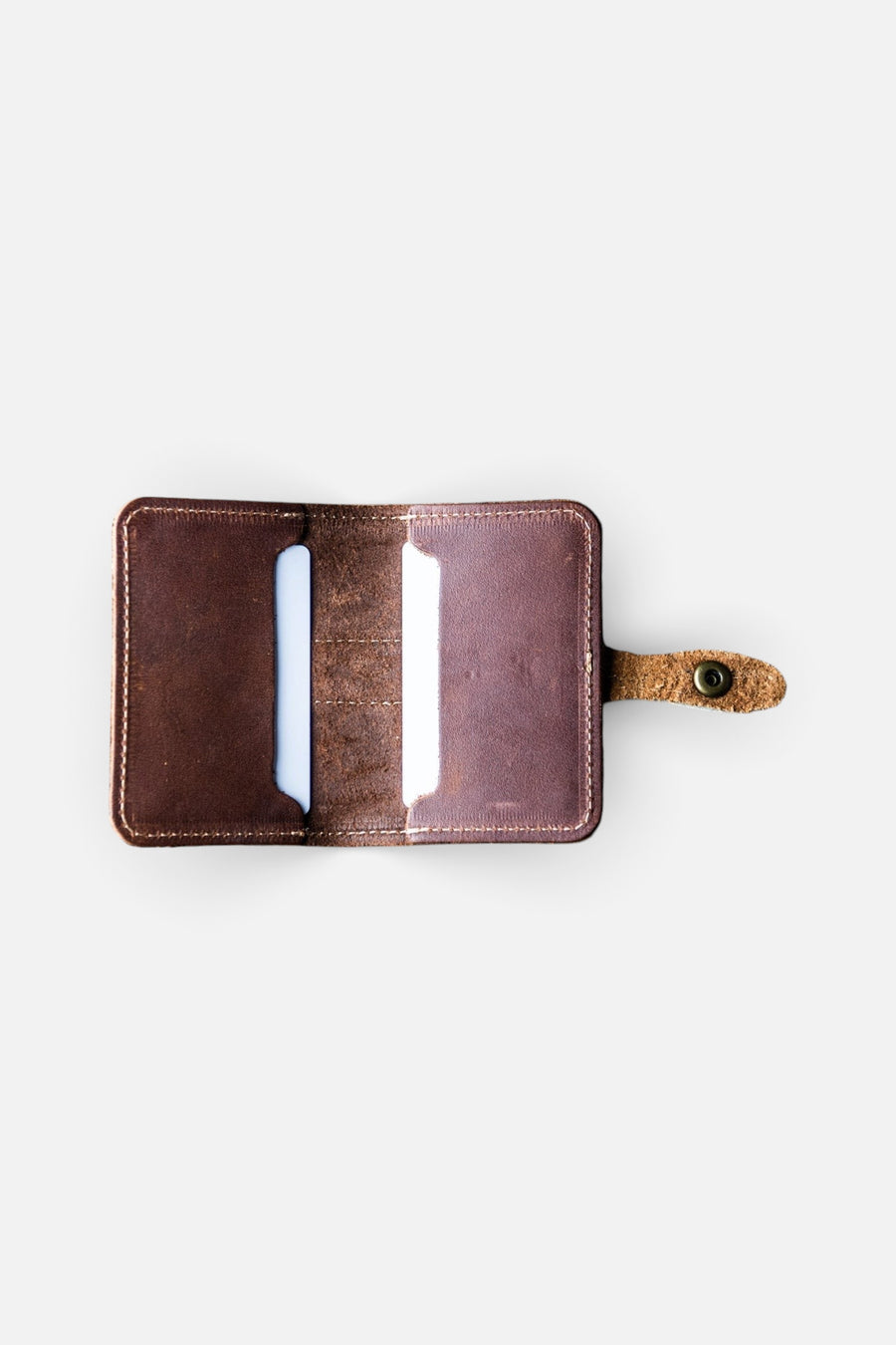 Holtz Leather Co. Sultan of Swat Snap Front Pocket Wallet – side view