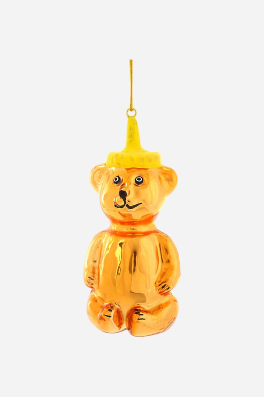 Honey Bear Ornament – side view