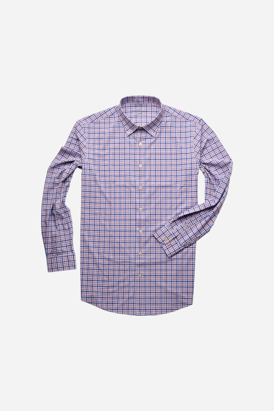 Horn Legend Plano Peak Lightweight Performance Woven in Navy/Blush – back view