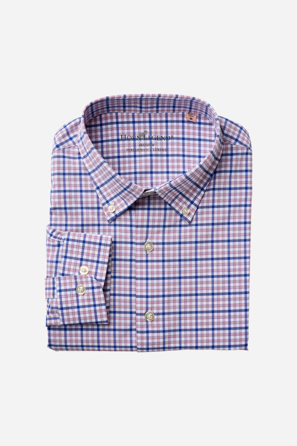 Horn Legend Plano Peak Lightweight Performance Woven in Navy/Blush