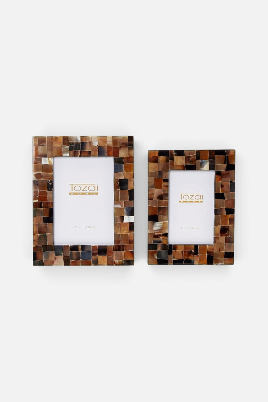 Horn of Plenty Photo Frame, 5 x 7 – side view