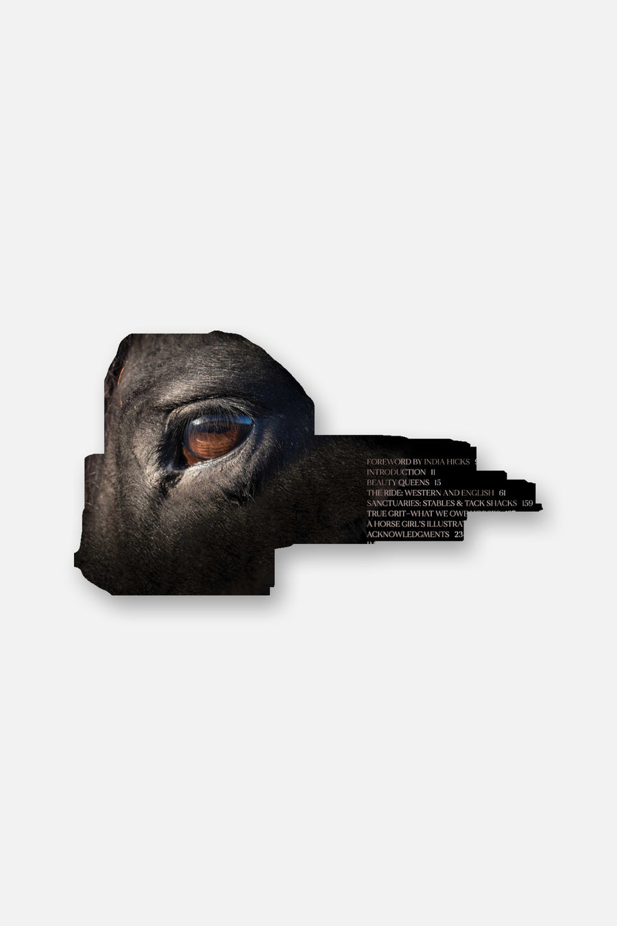 Horse Country Coffee Table Book – back view