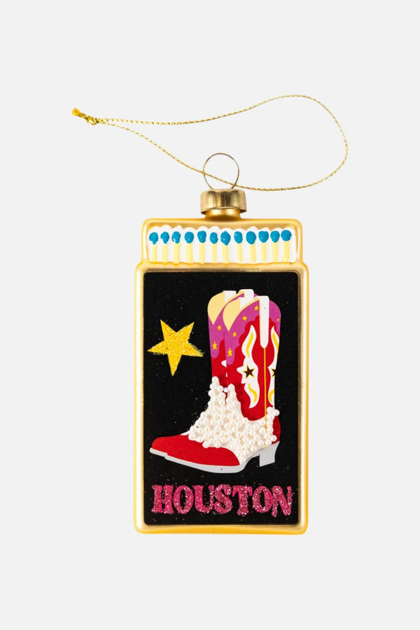 Houston Matchbook Ornament