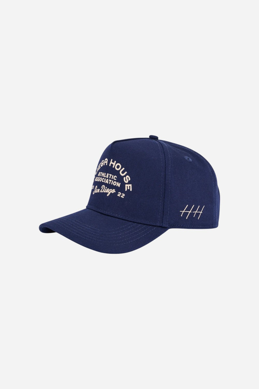 Huega House Athletic Association | Navy Hat – back view