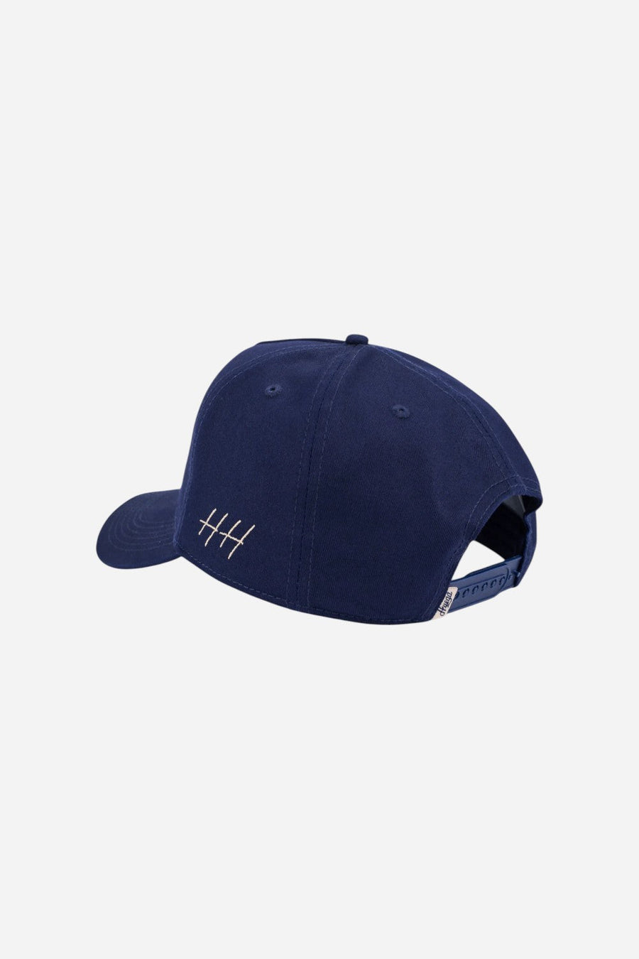 Huega House Athletic Association | Navy Hat – side view