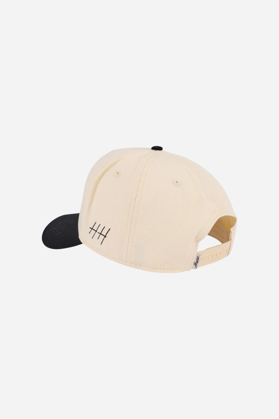 Huega House Vintage Swan | Black & Natural – back view