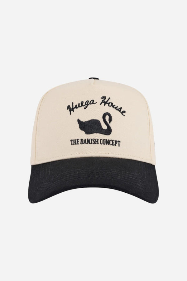 Huega House Vintage Swan | Black & Natural