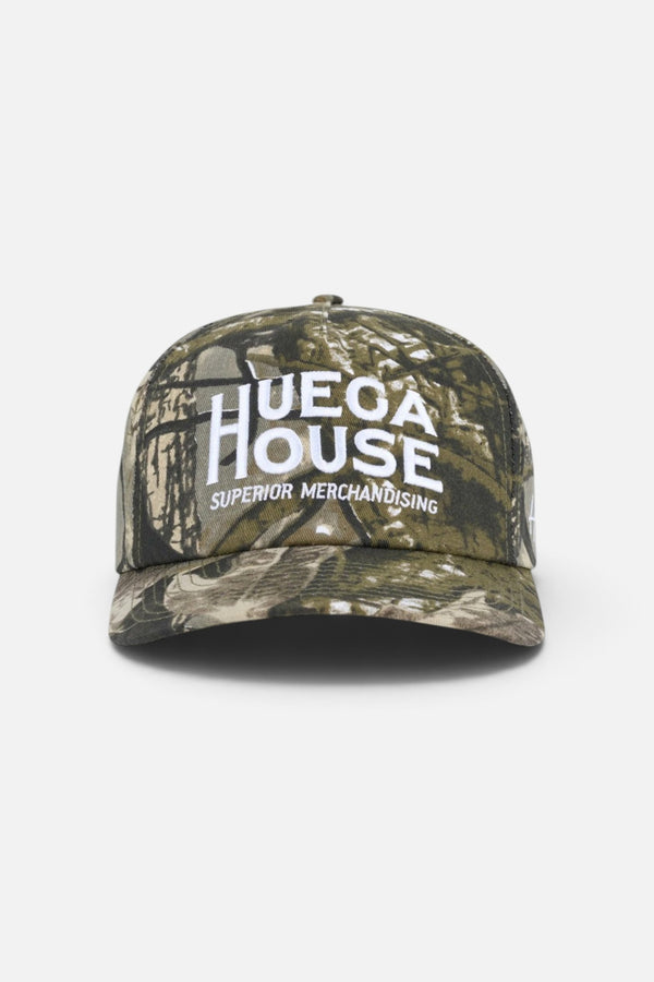 Huega House Woodland | Dark Camo Mid Profile Hat