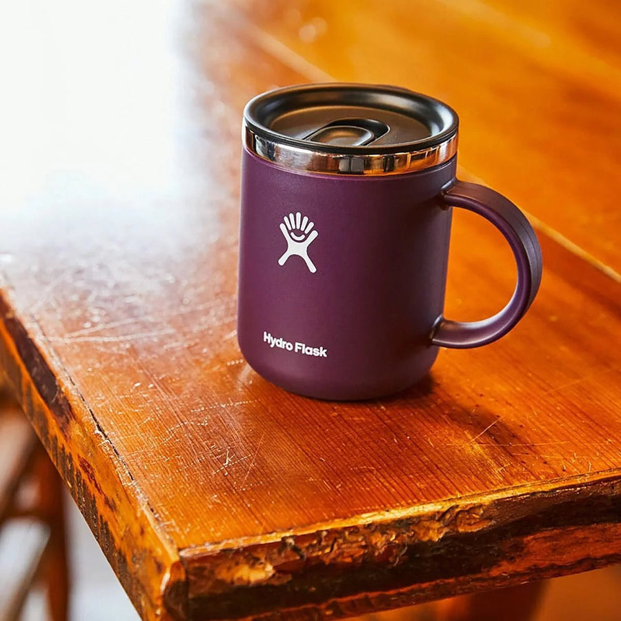 Hydro Flask 12 Oz Coffee Mug in Black – back view