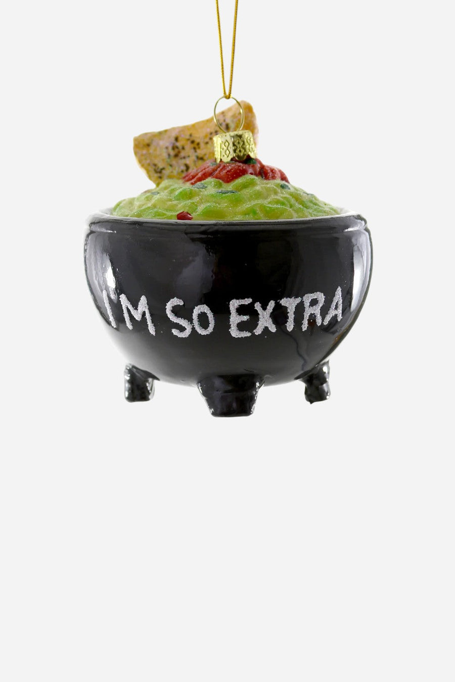 I Am So Extra Ornament – front view