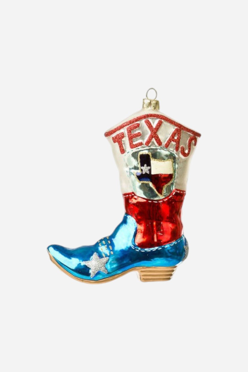 TEXAS BOOT ORNAMENT