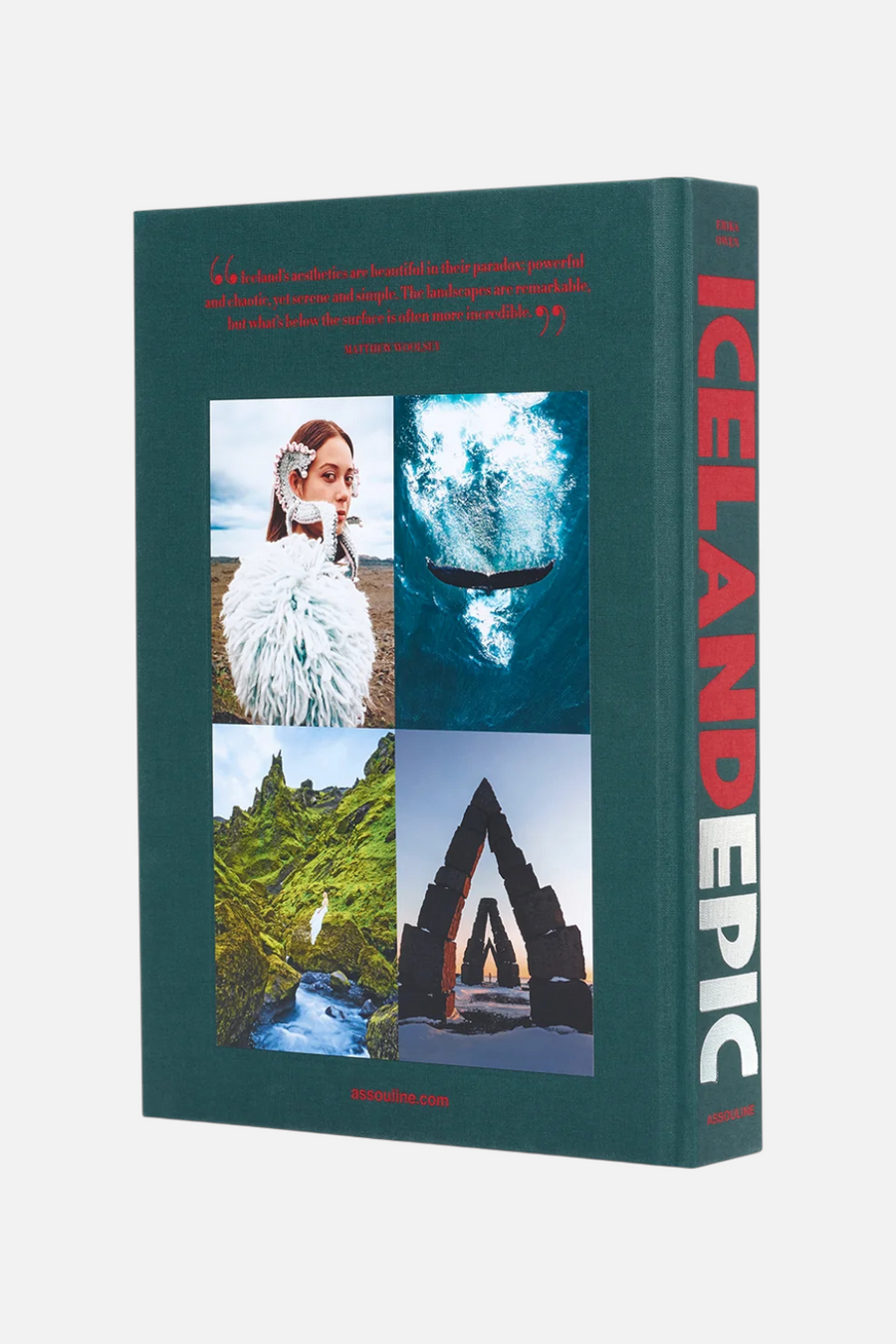 Iceland Epic Book – back view
