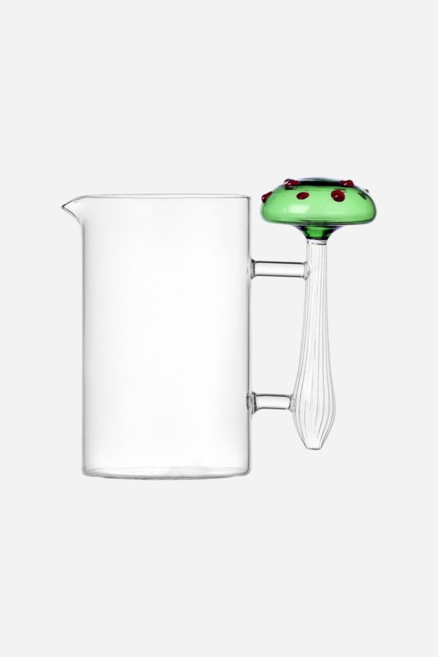 Ichendorf Alice Jug with Green Mushroom and Red Dots – front view