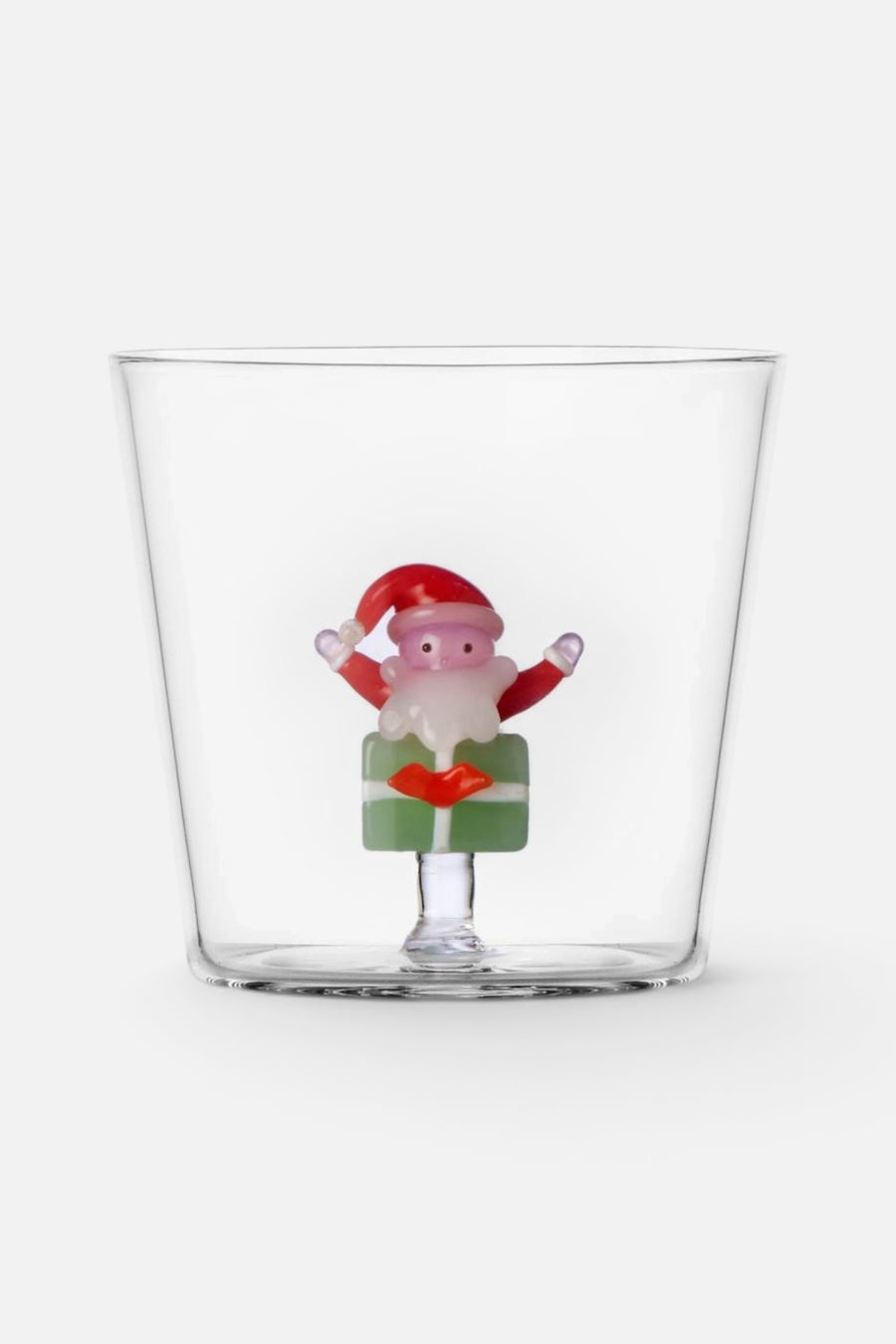 Ichendorf Christmas Tales Santa on Green Gift Tumbler – front view