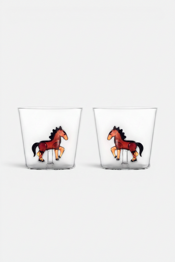 Ichendorf Horse Tumbler, Set of 2